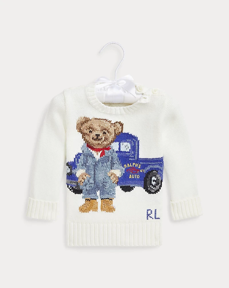 Polo Bear Cotton Sweater