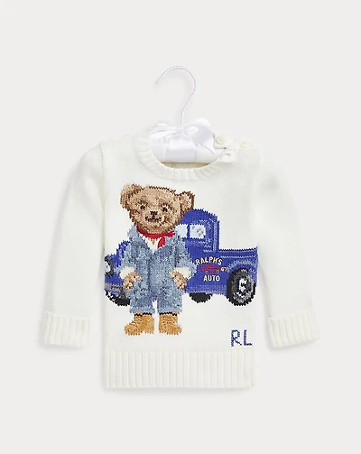 Polo Bear Cotton Sweater