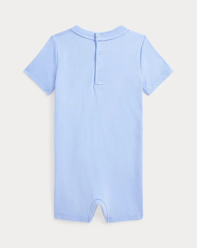 Polo Bear Cotton Jersey Shortall