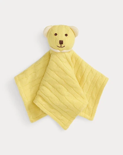 Cashmere Bear Lovey Blanket