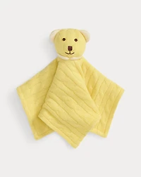 Cashmere Bear Lovey Blanket