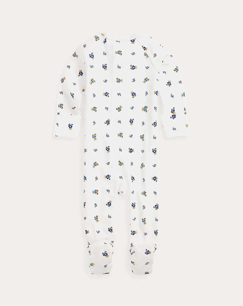 Polo Bear Cotton Interlock Coverall