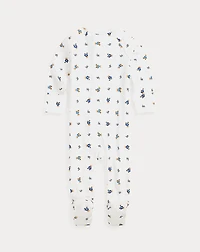 Polo Bear Cotton Interlock Coverall