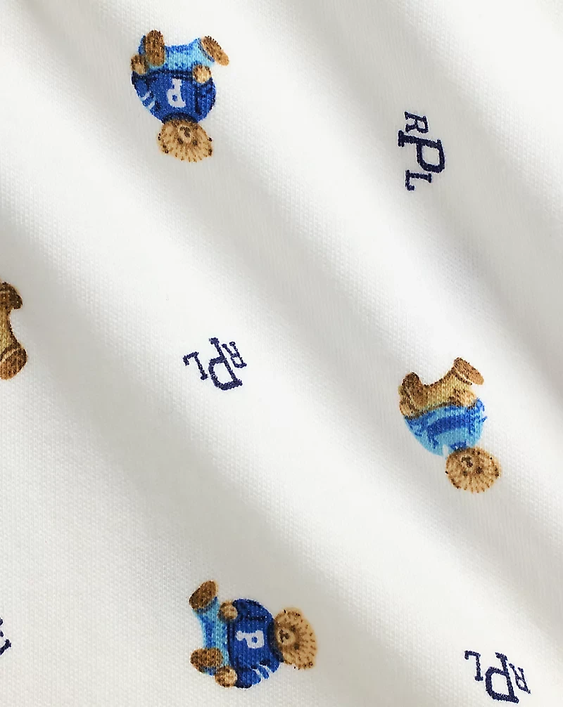 Polo Bear Cotton Interlock Coverall