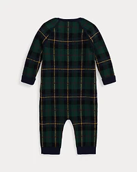 Plaid Wool Coverall