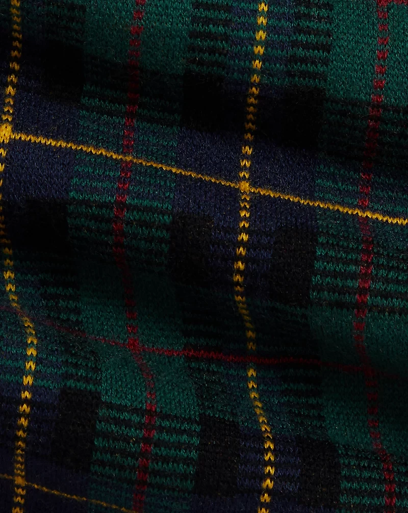 Plaid Wool Coverall