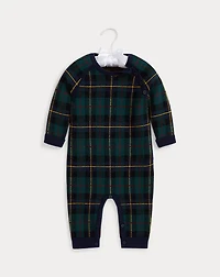 Plaid Wool Coverall