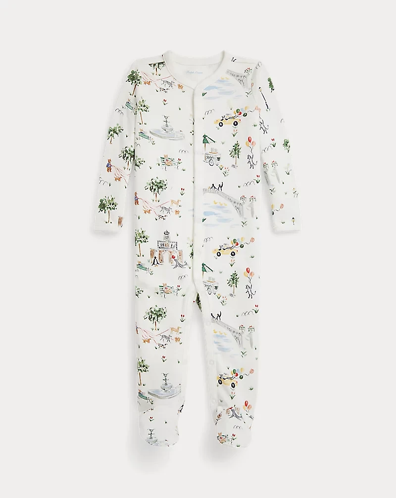 RL Baby x Riley Sheehey Cotton Coverall