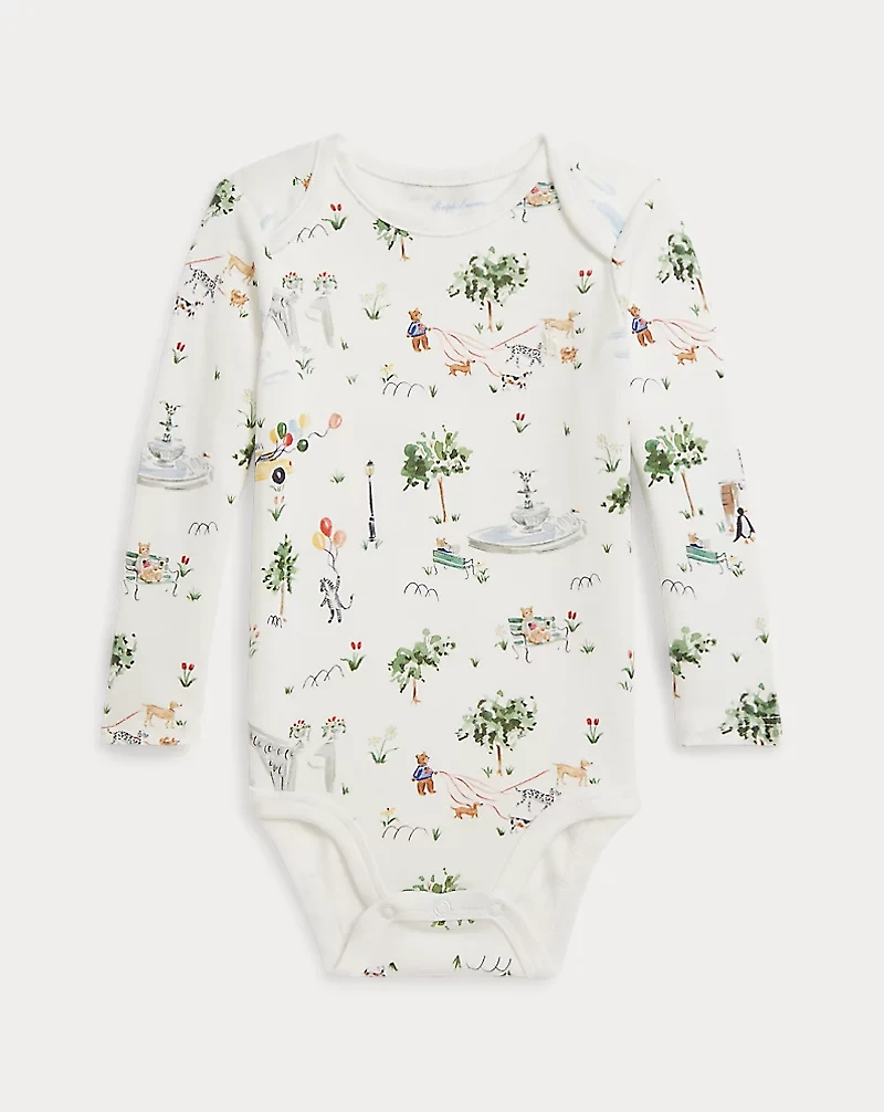 RL Baby x Riley Sheehey Cotton Bodysuit
