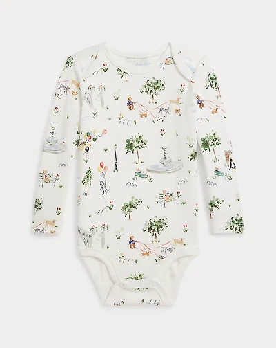 RL Baby x Riley Sheehey Cotton Bodysuit