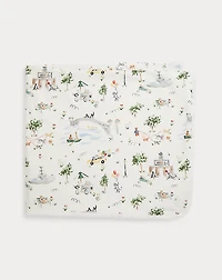 RL Baby x Riley Sheehey Cotton Blanket