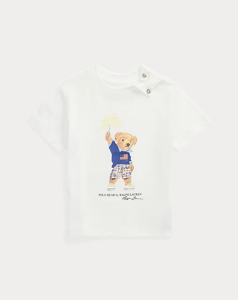 Polo Bear Cotton Jersey Tee