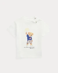 Polo Bear Cotton Jersey Tee