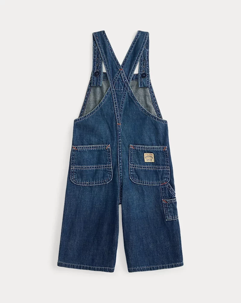 Polo Bear Indigo Denim Overall