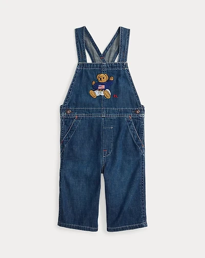 Polo Bear Indigo Denim Overall