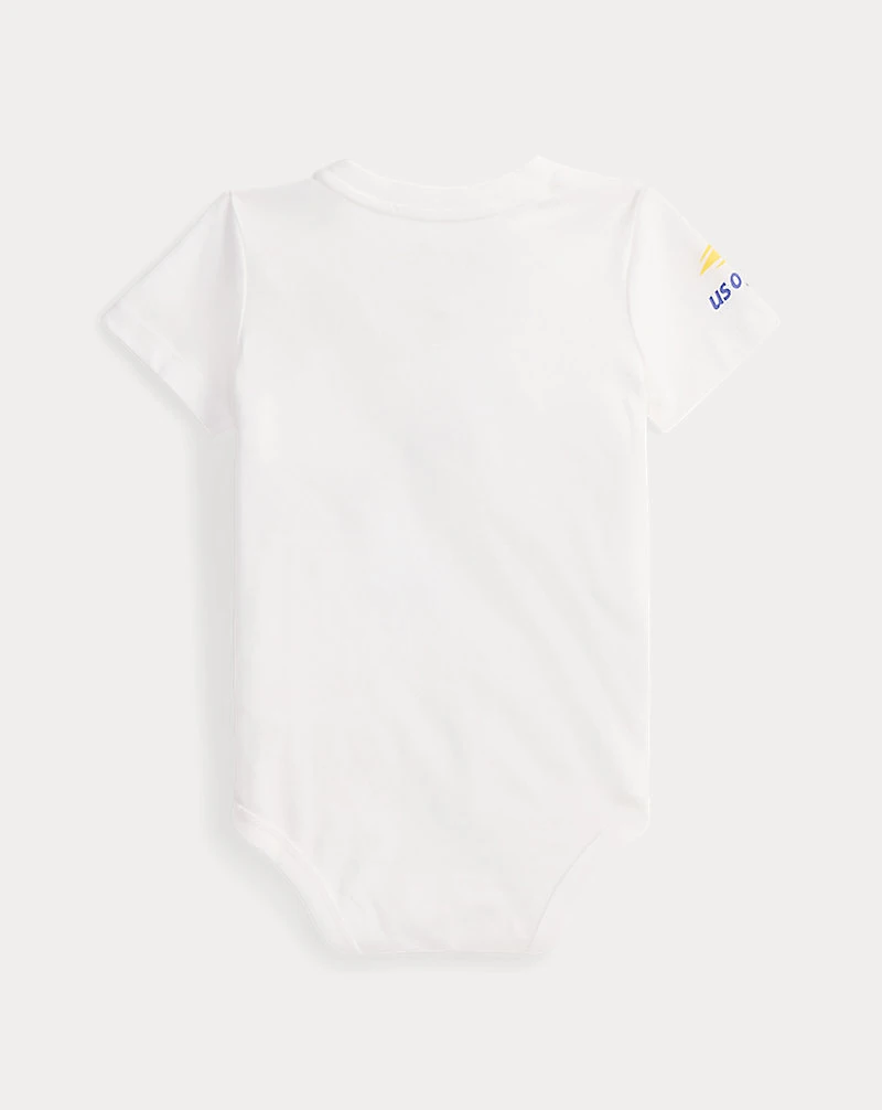 US Open Polo Bear Cotton Bodysuit
