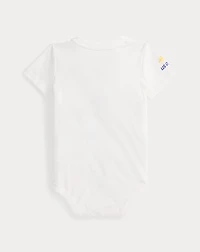 US Open Polo Bear Cotton Bodysuit