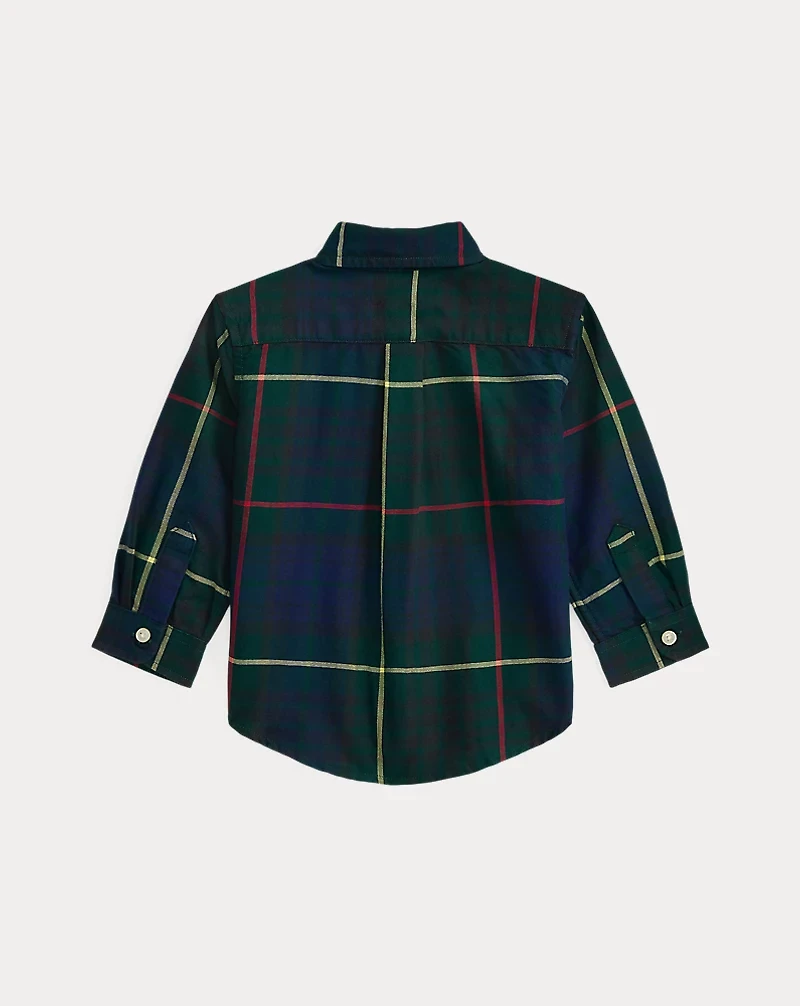 Polo Bear Plaid Oxford Shirt