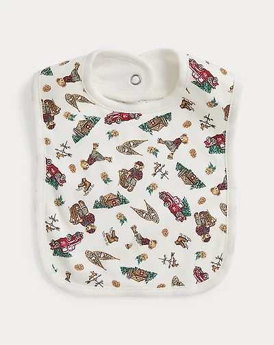 Polo Bear Cotton Interlock Bib