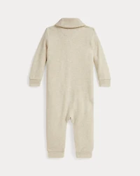 Fleece Shawl-Collar Coverall