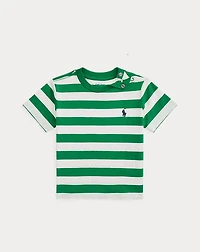 Striped Cotton Jersey Tee