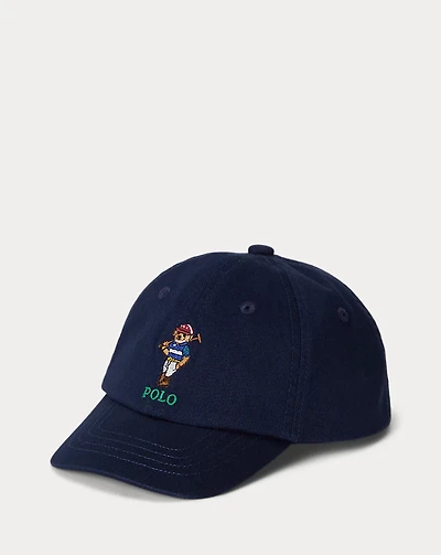 Polo Bear Cotton Twill Ball Cap