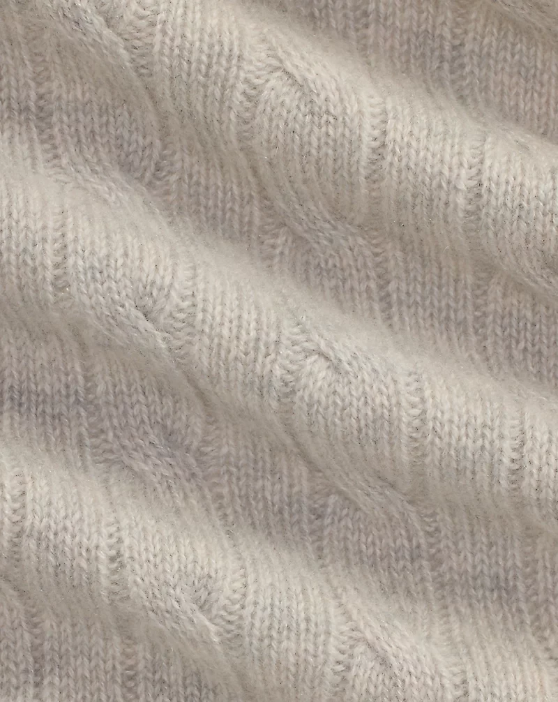 Cable-Knit Cashmere Blanket