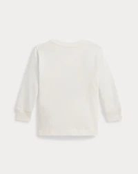 Polo Bear Cotton Long-Sleeve Tee