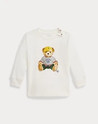 Polo Bear Cotton Long-Sleeve Tee