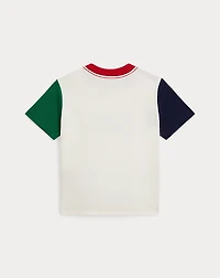 Logo Color-Blocked Cotton Tee
