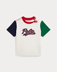 Logo Color-Blocked Cotton Tee