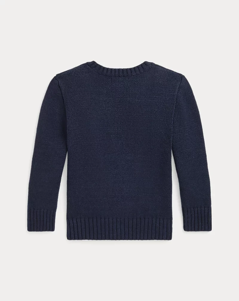 Polo Bear Cotton Sweater
