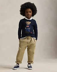 Polo Bear Cotton Sweater