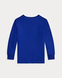 Big Pony Cotton Long-Sleeve Tee