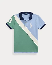 Big Pony Cotton Mesh Polo Shirt