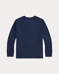 Cotton Jersey Henley Shirt