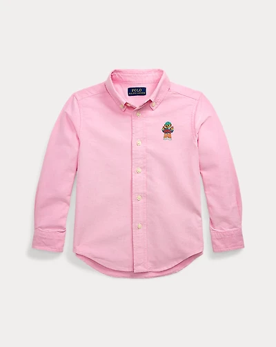 Polo Bear Cotton Oxford Shirt