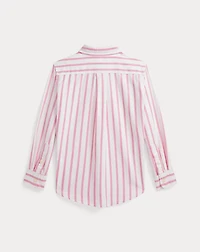 Striped Cotton Oxford Shirt