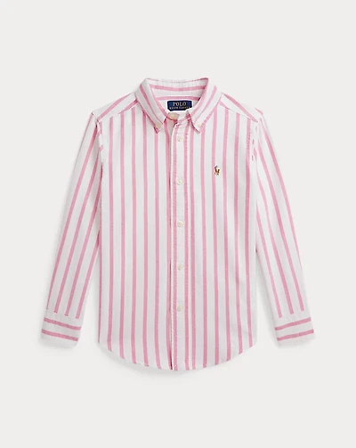 Striped Cotton Oxford Shirt