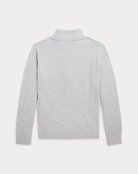 Cotton Interlock Quarter-Zip Pullover