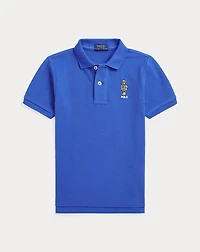 Polo Bear Cotton Mesh Shirt