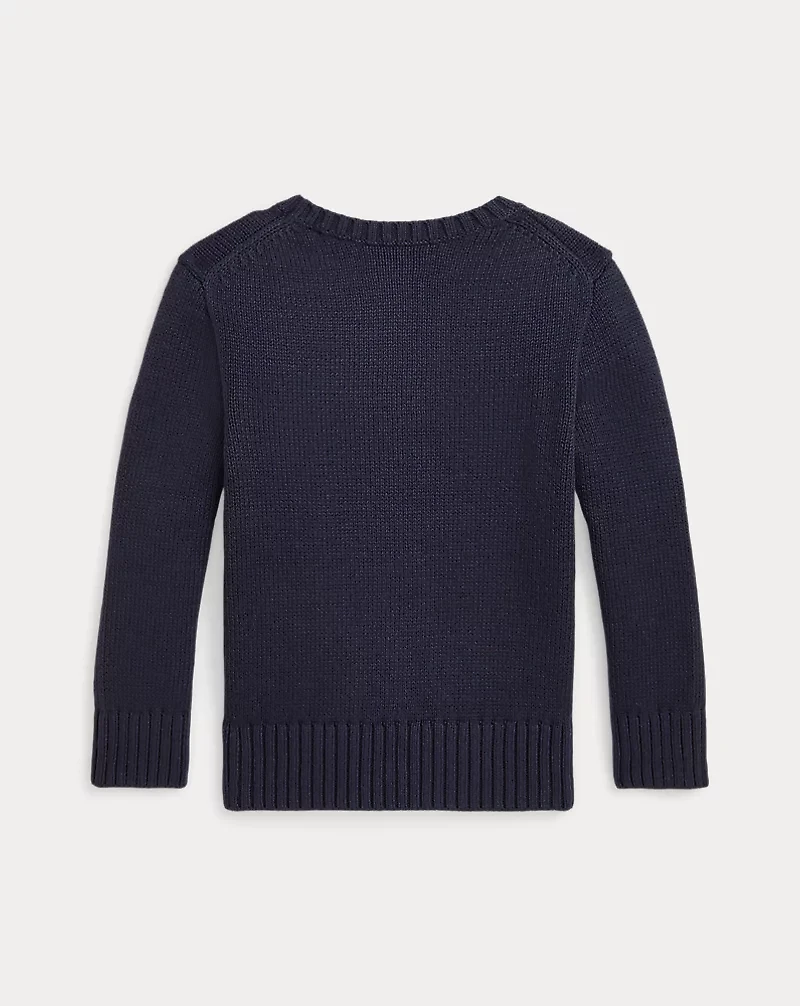 Polo Bear Cotton Sweater