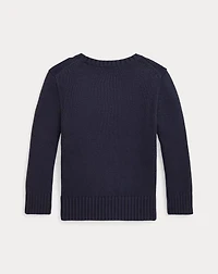 Polo Bear Cotton Sweater