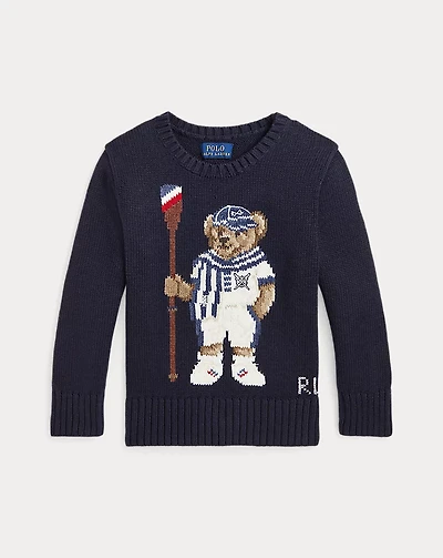 Polo Bear Cotton Sweater