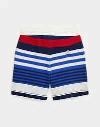 Striped Cotton Jersey Short