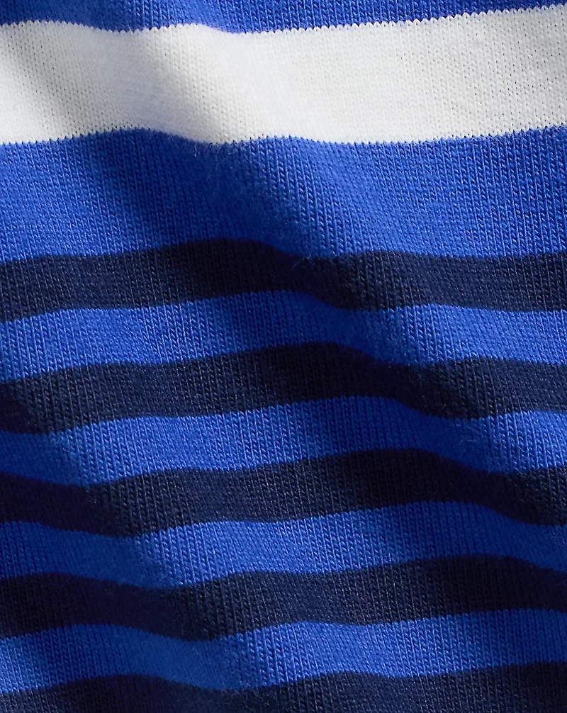 Striped Cotton Jersey Short