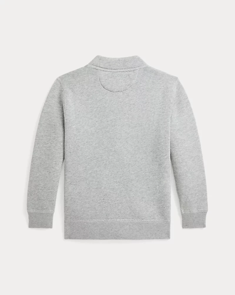 Rowing-Patch Fleece Cardigan
