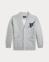 Rowing-Patch Fleece Cardigan