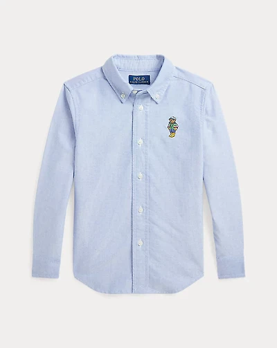 Polo Bear Cotton Oxford Shirt