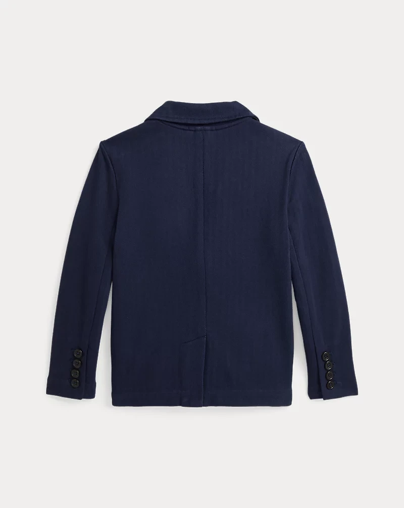 Embroidered Cotton Jacquard Blazer
